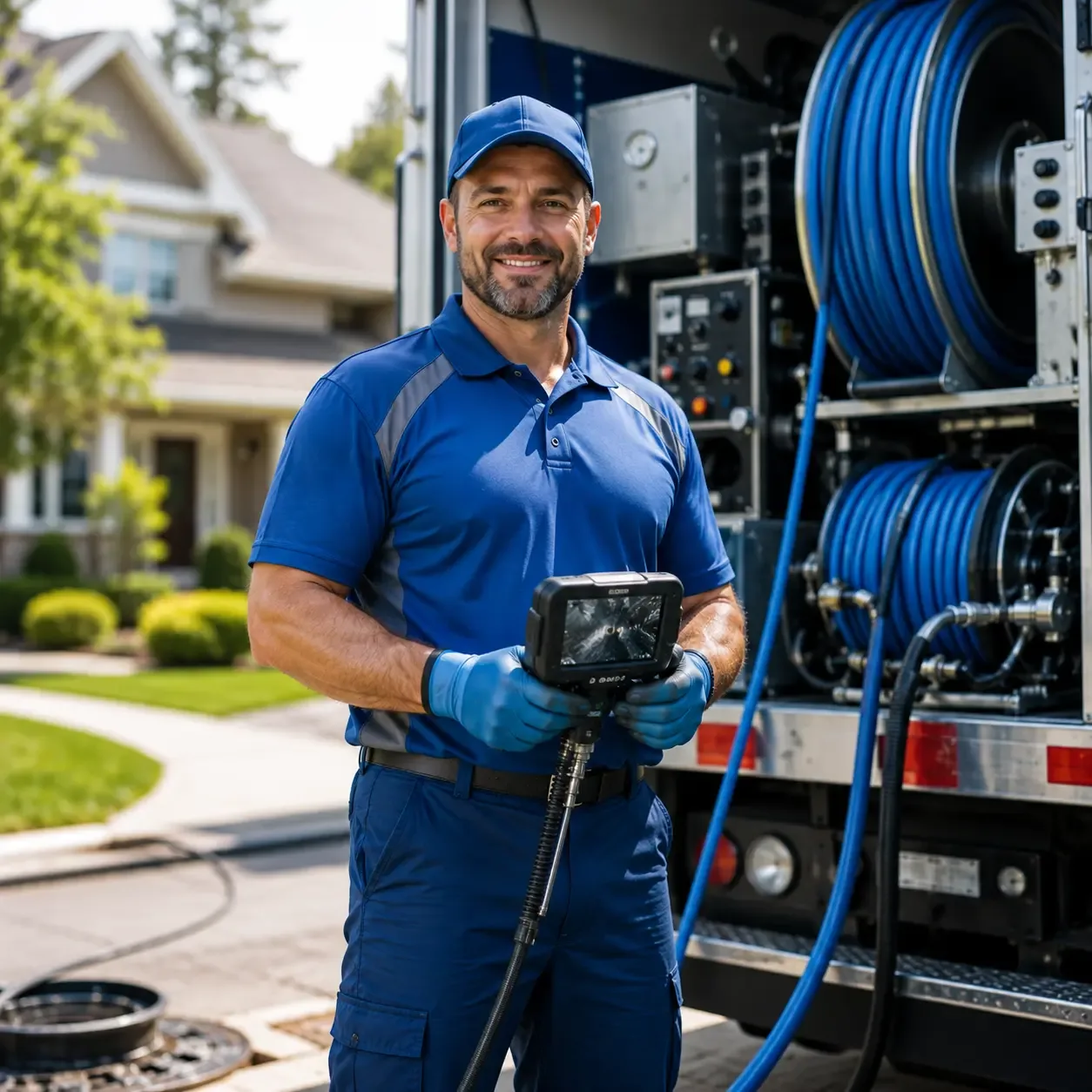 Local outdoor drain cleaning specialists in Alden, KS